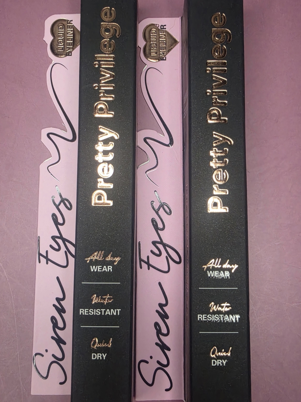 Siren Eyes Liquid Eyeliner & Pretty Privilege Mascara - Black